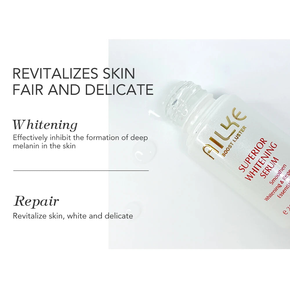 AILKE Vitamin C + Glutathione Brightening Skincare Set – Moisturizing, Whitening & Glow-Boosting Full Body System