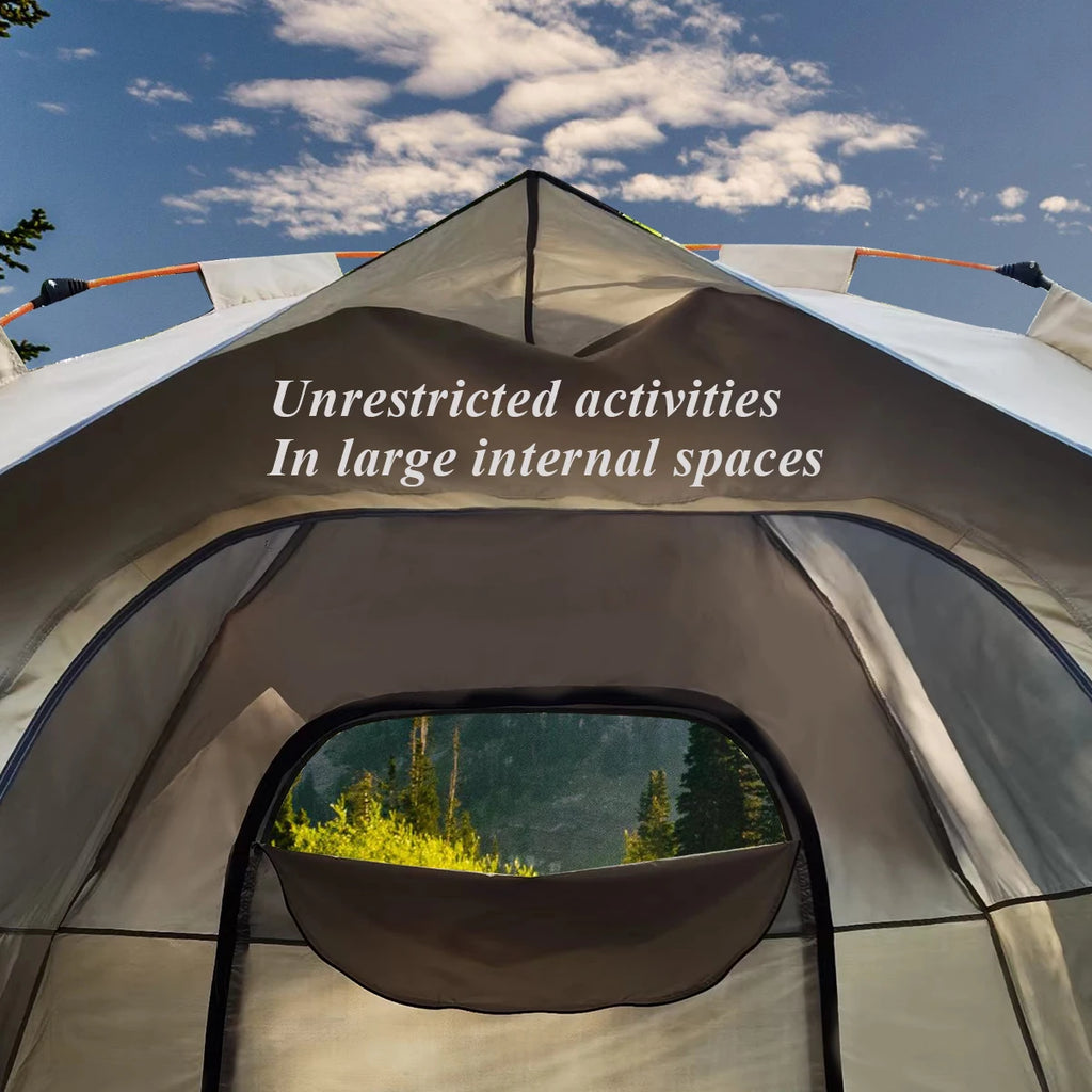 Automatic Quick-opening Tent Outdoor Self-driving Travel Camping Tent Automatic Quick-open Tent Two doors and two windows