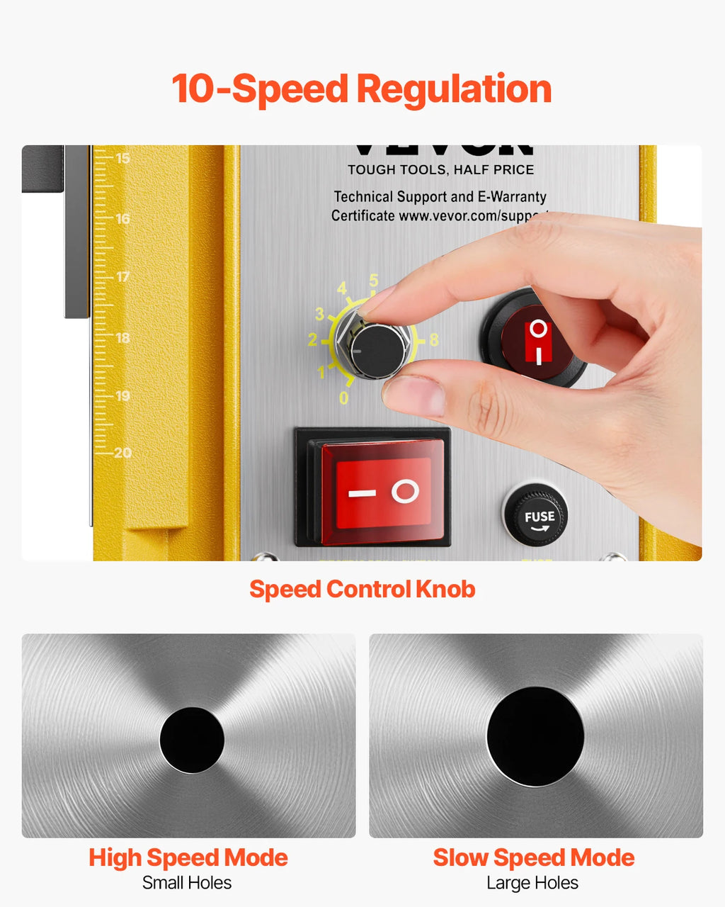 SucceBuy Portable Electric Magnetic Drill Press – Powerful Core Drill for Metalworking & Industrial Use