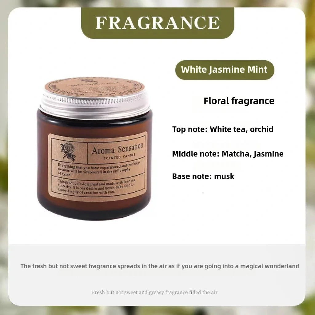 Scented Candles Smokeless Soy Candle Essential Oil Aromatic Candle Luxury Decoration Candle Wedding Gifts Party Home Decoration