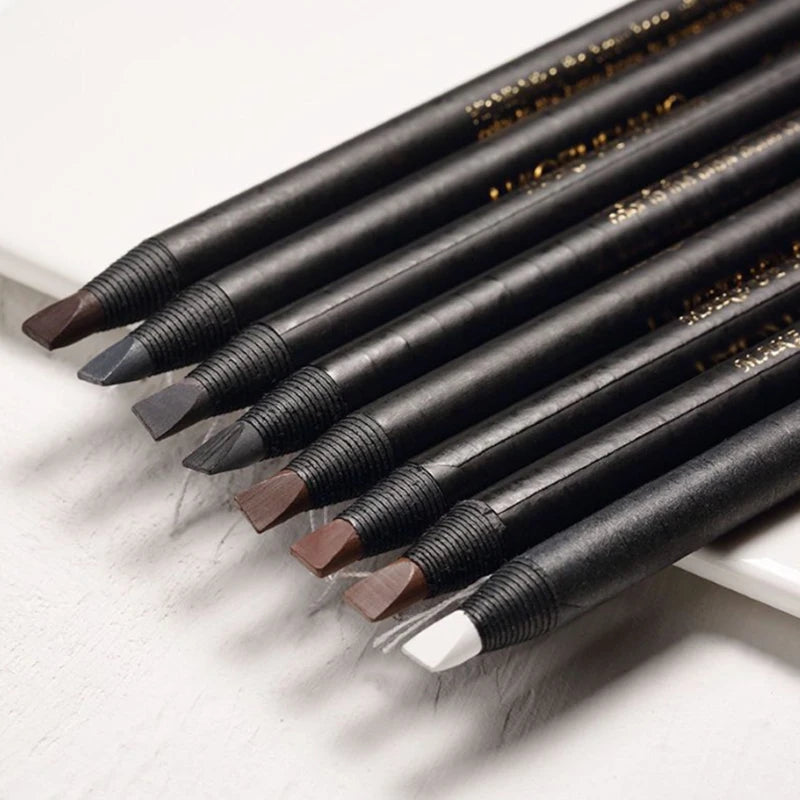 Luxury Brow Co. Limited Edition Waterproof Microblading Pencil - Premium Long-Lasting Tint in 6 Shades