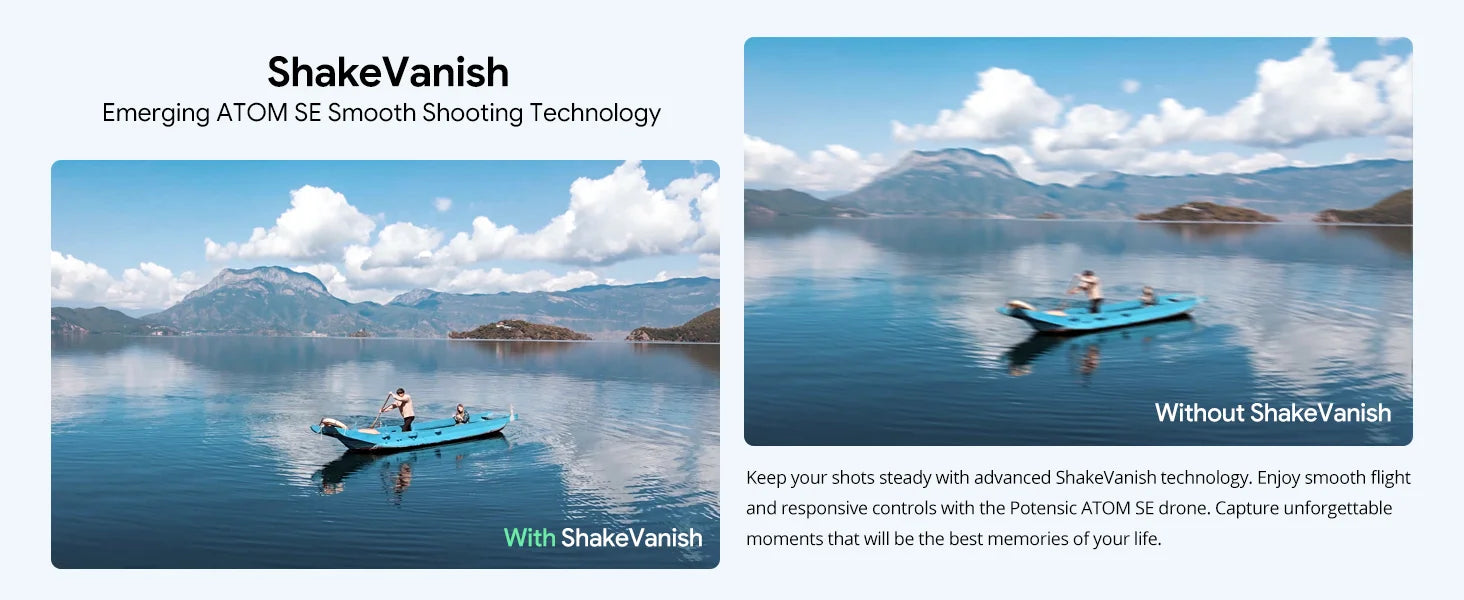 ✨ Potensic ATOM SE Ultra-Light 4K GPS Drone – Under 249g, 4km Range, EIS Stabilization & Smart Flight Modes ✨