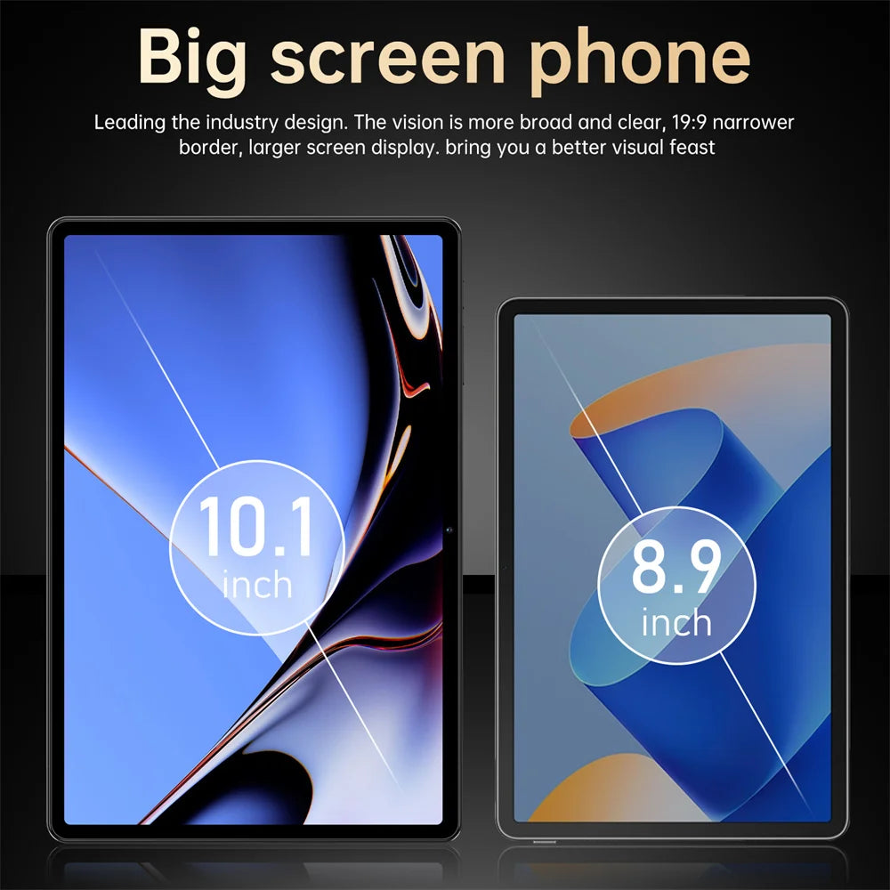 Pad 7S Pro 10" Android Tablet – Ultra-Slim 5G Dual SIM Tablet with 2TB Storage, Snapdragon Performance & 10000mAh Battery