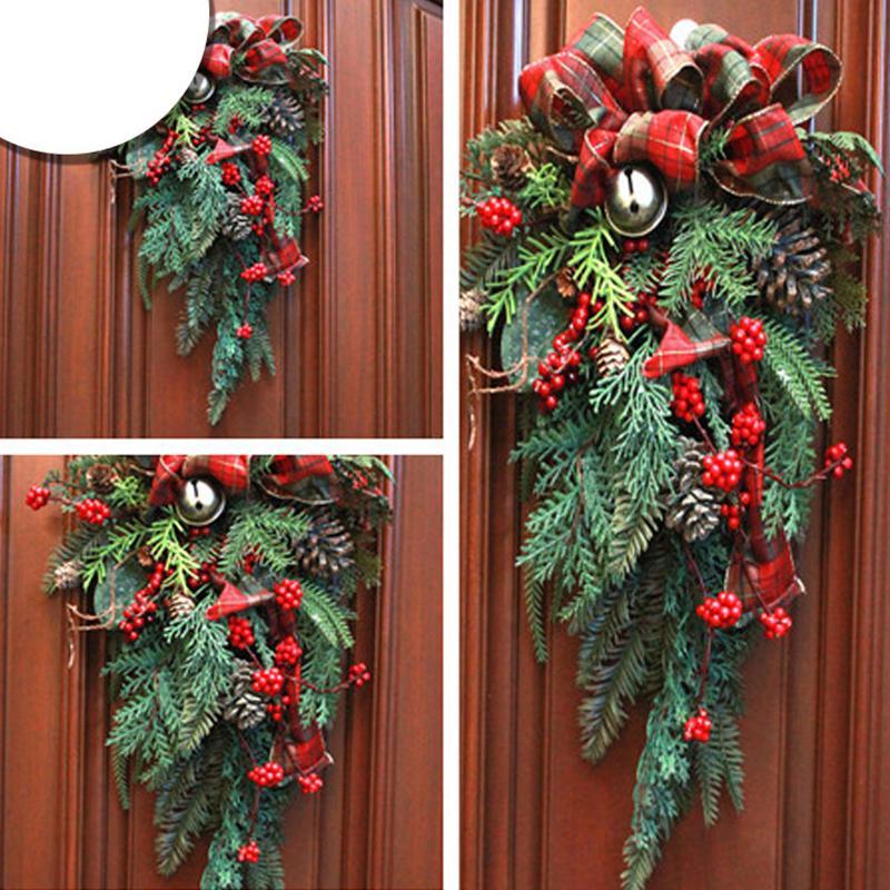 A Christmas Door Hanging Christmas Decorations Holiday Accessories Birthday Party Supplies