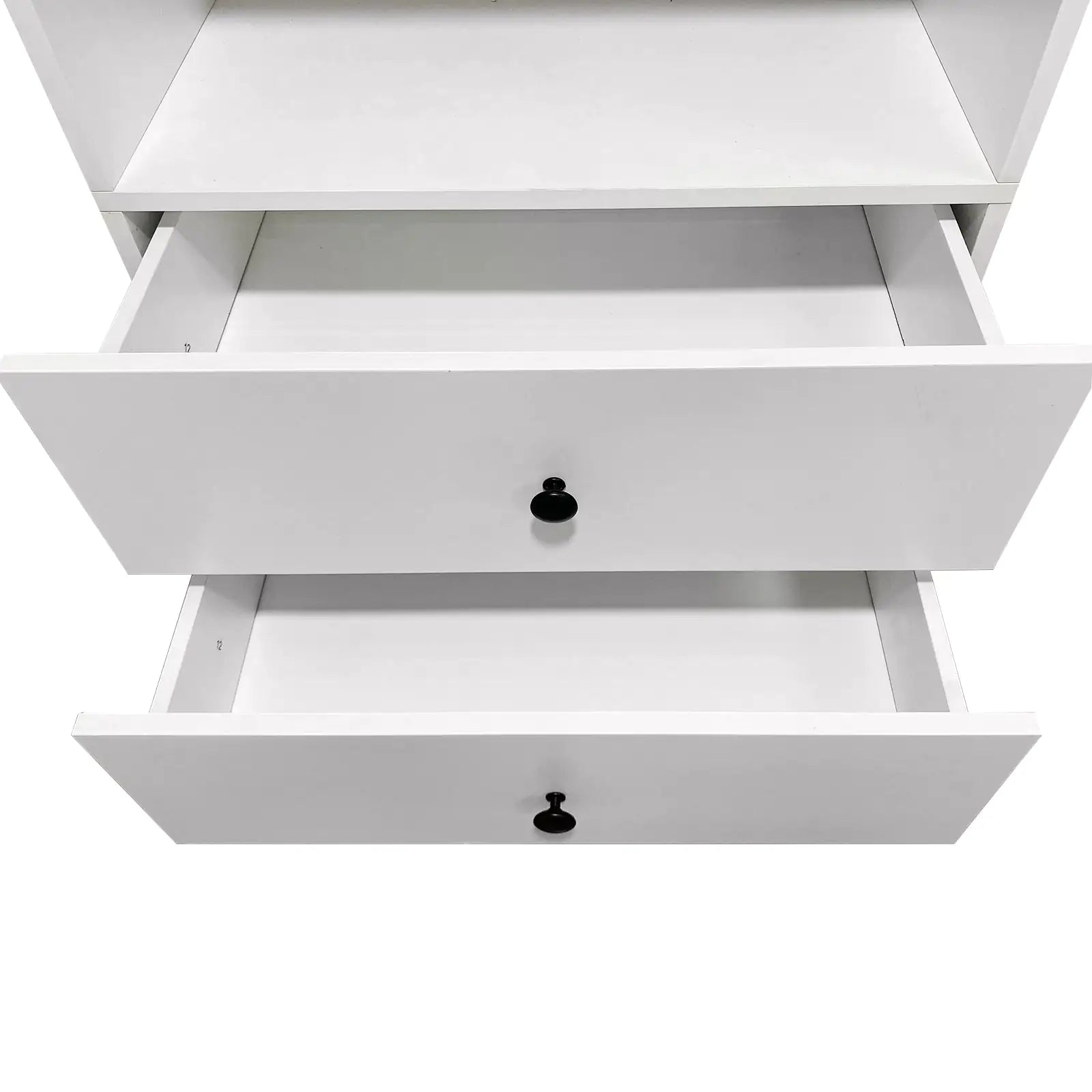 B1 Closet Organizer System: Wall Mounted Closet Organizers and Storage Walk in Closet System Closet Rack and Shelving Modern Closet Storage for Bedroom 31.49''W x 16.04''D x 31.49''H