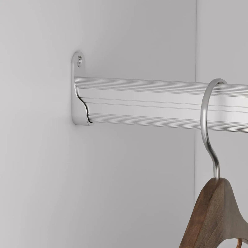 B1 Closet Organizer System: Wall Mounted Closet Organizers and Storage Walk in Closet System Closet Rack and Shelving Modern Closet Storage for Bedroom 31.49''W x 16.04''D x 31.49''H